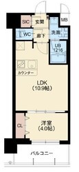 スプランディッド弁天町の物件間取画像